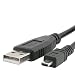 Power Supply :) USB UC-E6 UC E6 UCE6 YM080315, - Fil de c�ble pour le cordon Nikon Coolpix (1.5m Noir) - S1000PJ, S1100PJ, S2500, S3000, S3100, S4000, S4100, S5100, S6000, S6100, S8000, S8100, S9100 c�ble pour Appareil Photo Num�rique�