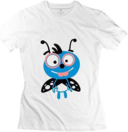 Sihan Women's T Shirt Ladybug Size XXL White