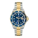 Rolex 11613BL Oyster Perpetual Submariner Date Two-Tone Steel Mens Watch Blue Dial Oyster Perpetual Calendar Sapphire Crystal Serial Number Certified