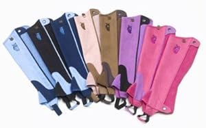 Ovation - Child Elite Pony Half Chaps , Pink/Pink , A 8-10