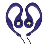 Koss 314 LSU SportClip Earphones with Wind Up Storage Case for MP3, CD, DVD Players (Purple Case)