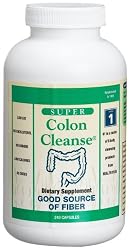 Super Colon Cleanse, Dietary Supplement, Good Source of Fiber, 240 capsules