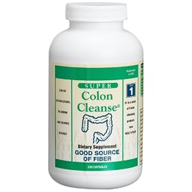 Super Colon Cleanse, Dietary Supplement, Good Source of Fiber, 240 capsules