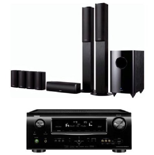 Onkyo SKS-HT870 7.1-Ch Speaker System & Denon AVR-2311CI 7.2 Ch A/V Receiver