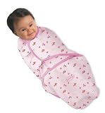SwaddleMe BP2LB Neugeborenes/Baumwolle/Marienkäfer - Ganzkörper-Pucksack ist ideal bei Schreibabys. Small.