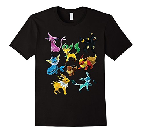 Poke Go Team Mystic Instinct Valor Eevee Shirt