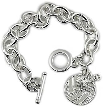 Volleyball Bracelet: #1 Top Selling Gift for Volleyball Player, Coach, Team. Why Buy A Volleyball Trophy?