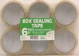 HENKEL CONSUMER ADHESIVES #340CLR-6PK 6PK STD Sealing Tape