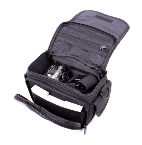 See DURAGADGET Camcorder Case With Shoulder Strap - Ideal for GoPro HD Hero Camera & Accessories