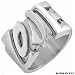 MISS SIXTY Made in Italy Fashionable Ring in Stainless steel. Total item weight 11.5g -
