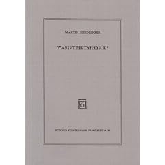 Was ist Metaphysik?