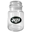 New York Jets 31oz Glass Candy Jar - Primary Logo NFL Football