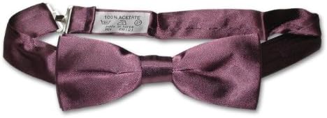 BOWTIE Solid Mauve/Purple Thin Men's Bow Tie Tuxedo Ties BowTies