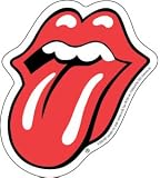 15240 ROLLING STONES Red Tongue Logo Sticker / Decal
