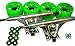 RANDAL Trucks, ABEC 11 Wheels,LONGBOARD,Skateboard 75A