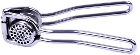 OUUO Stainless Steel Garlic Press for Minced Garlic