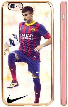 iphone 6s case,iphone 6 case. Unique DIY Designed Soccer Player Neymar Electroplating pink Classic style
