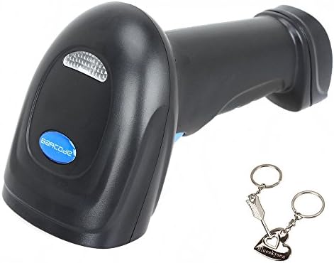 Bluskysea 2d Qr Wired Hand-held Laser Barcode Bar Code Reader Four-chip Fast High Density USB M3 Support Mobile Payment Computer Screen Scanner (2D)