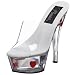 Pleaser Women's Kiss-201-8 Sandal