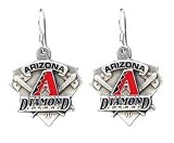 Arizona Diamondbacks Dangle Earrings - MLB Baseball Fan Shop Sports Team Merchandise