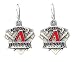 Arizona Diamondbacks Dangle Earrings - MLB Baseball Fan Shop Sports Team Merchandise