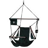 Green Finish Outdoor Air Hanging Chair Hammock