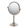 Swirl Stem Pedestal 7x to 1x Magnifying Makeup Mirror