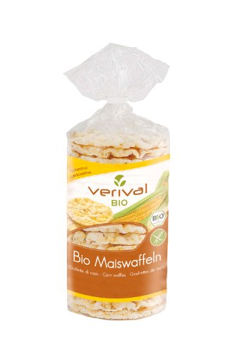 Verival Maiswaffeln - Bio, 6er Pack (6 x 100 g Packung) - Bio