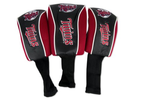 Minnesota Twins 3 Pack Mesh Longneck Headcover Set