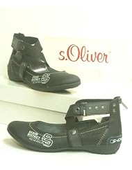 s.Oliver Damen Ballerina Slipper schwarz