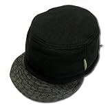 PHATEE(ファティー) HALF CAP FLEECE アーミー ハーフキャップ フリース / ブラック