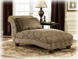 Ashley Furniture Sheffield - Platinum Chaise 3740115 Ashley Furniture Sheffield - Platinum Chaise 3740115