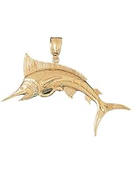 CleverEves 14K Gold Pendant Marlin 22.2 - Gram(s)