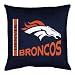 Denver Broncos Bed Rest Comfort Pillow