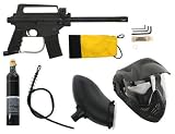 US Army Alpha Powerpack Paintball Gun Package - Black