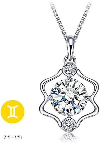 Windeal Zodiac Necklaces with 925 sterling silver
