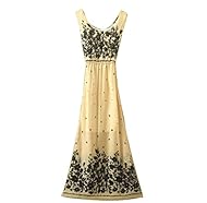 Full Length Sleeveless Chiffon Evening Dress/Party Dress/Maxi Dress 