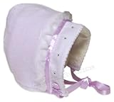 Lavender Velour Bonnet.