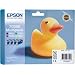 Epson T055640 original multipack comprising T0551 black T0552 cyan blue T0553 magenta red T0554 yellow for Stylus Photo R240/RX420/RX520