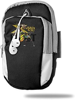 Usain Bolt Convenient Unisex Outdoor Portable Sports Trekking Arm Package Black