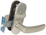 美和ロック ZLT901-6 室内用レバーハンドル 間仕切錠 シルバー 0150-520