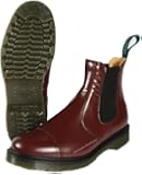 Solovair Cherry Oxblood English Made Leather Mens Dealer Boots
