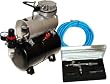 Master G26 Airbrush with TC-20T Compressor and Hose