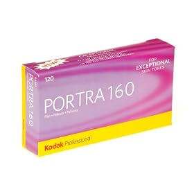 Click here to buy Kodak 120 Professional Portra Color Film (ISO 160) 1808674 by Kodak.