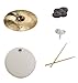 Sabian 16-Inch Vault Artisan Crash Pack with Snare Head, Drumsticks, Drum Key, and Cymbal Felts