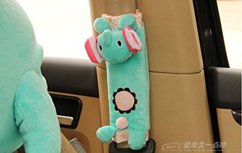 Rilakkuma Sentimental Circus Elephant Plush Seat Belt Cover Toy Car Accessory(2 Pcs)