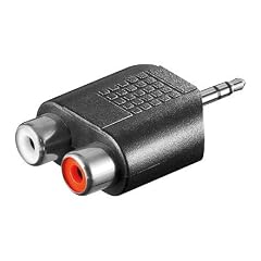 Adapter 3.5mm Stecker Stereo auf 2x Cinch Kupplung