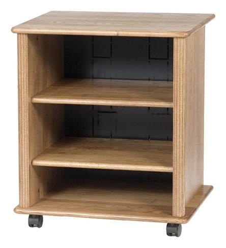 Solid Hardwood Audio Cabinet