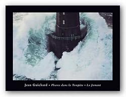 Phares dans la Tempete La Jument by Jean Guichard 27.5"x18.5" Art Print Poster