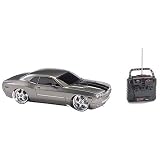 New Bright 1:10 Remote Control 9.6V Dodge Charger with 4-Band Select Transmitter - Grey